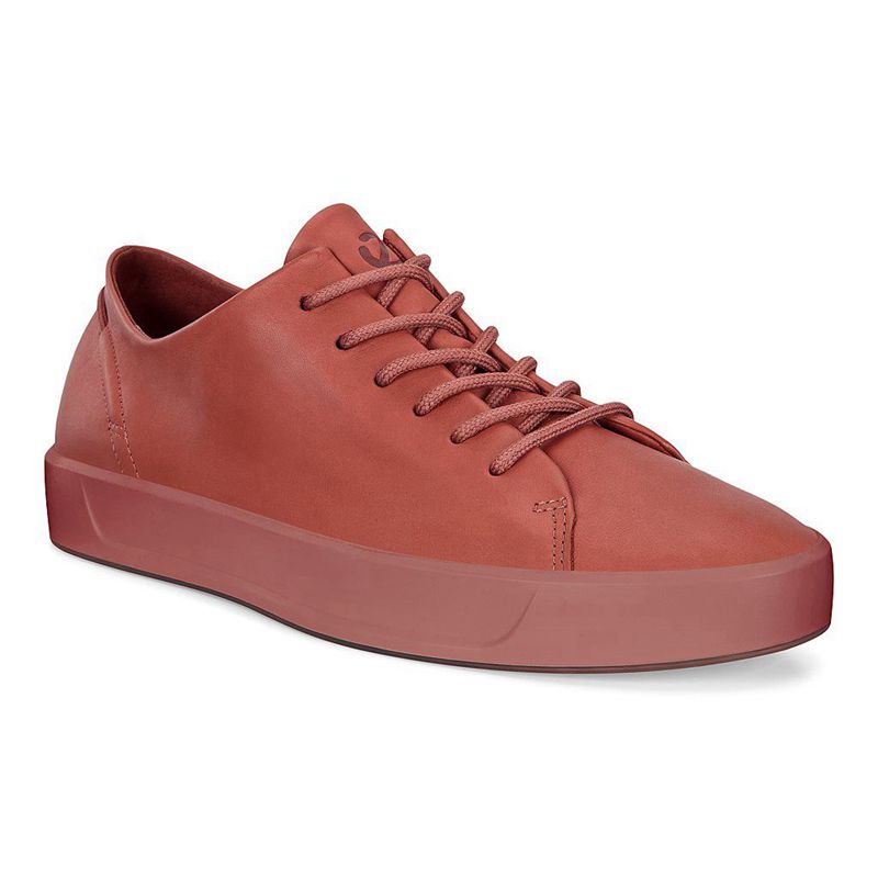 Men Casual Ecco Soft 8 Men's - Sneakers Red - India MFDGIP947